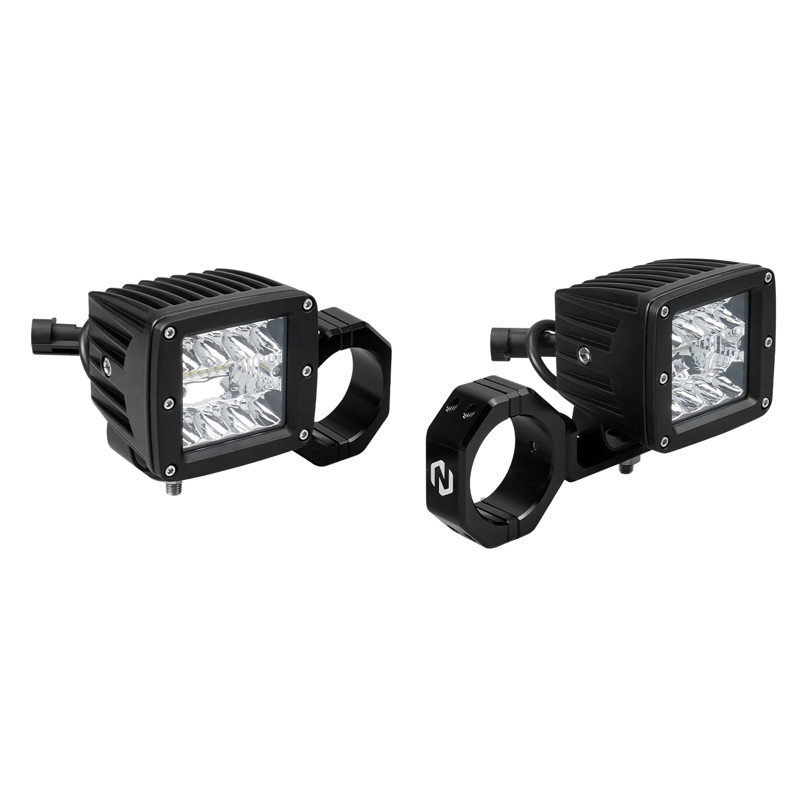 20W UTV LED Combo Beam Work Lights Kit For Can Am X3 Polaris RZR XP 1000