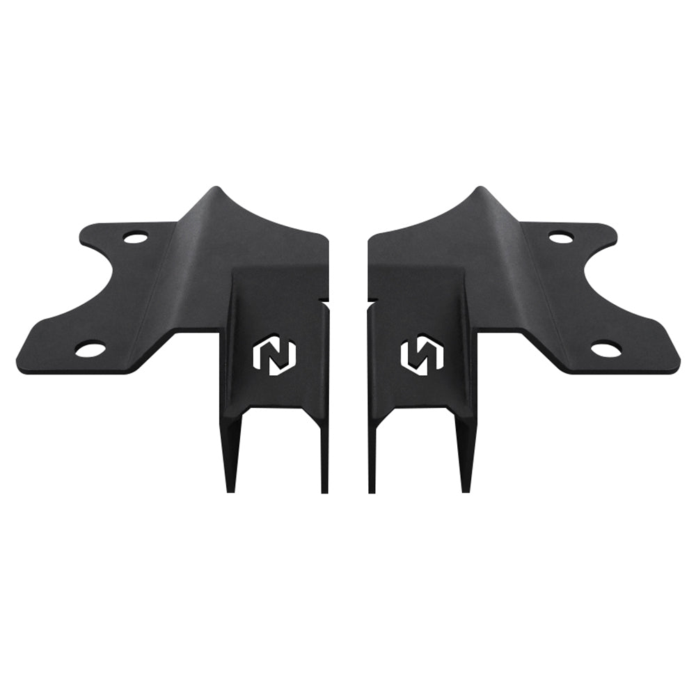 Pair UTV Rear Shock Brace Bracket Mounts For Can-Am X3 2017-2023 X3 Max RR 20-23