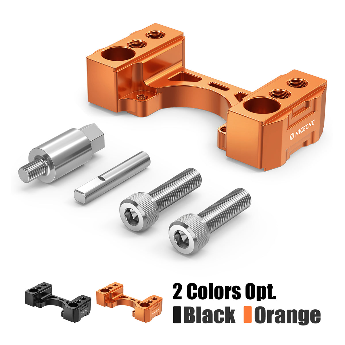 Steering Damper Bracket 1" Handlebar Risers Kit For KTM 790 890 Adventure R 2019-2024