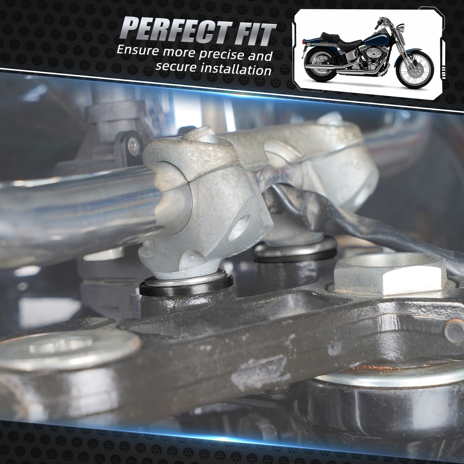 Yamaha bolt deals riser bushings