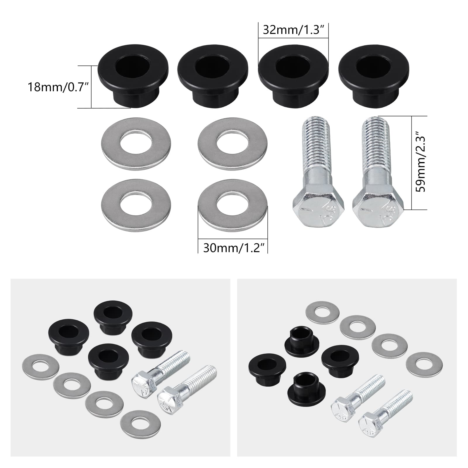 Harley muffler support bracket outlet bolts