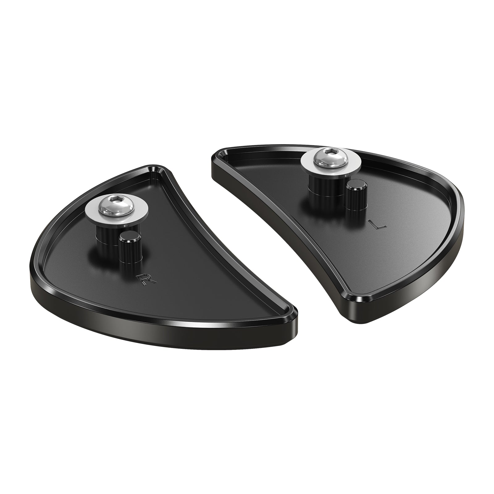 Batwing Fairing Mirror Hole Inserts Plugs Covers Caps For Harley Davidson  Street Glide FLHX 2014-2023