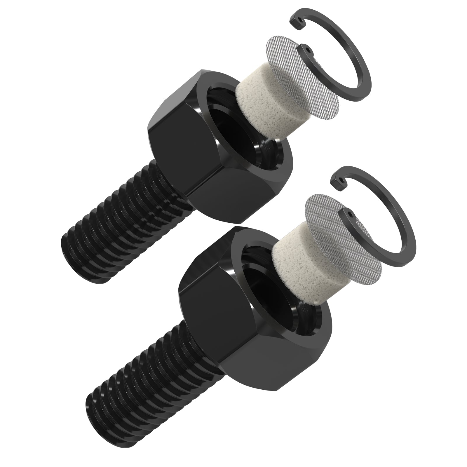 Pair Air Cleaner Breather Bolts For Harley Road King Street Glide Ultra Limited Freewheeler