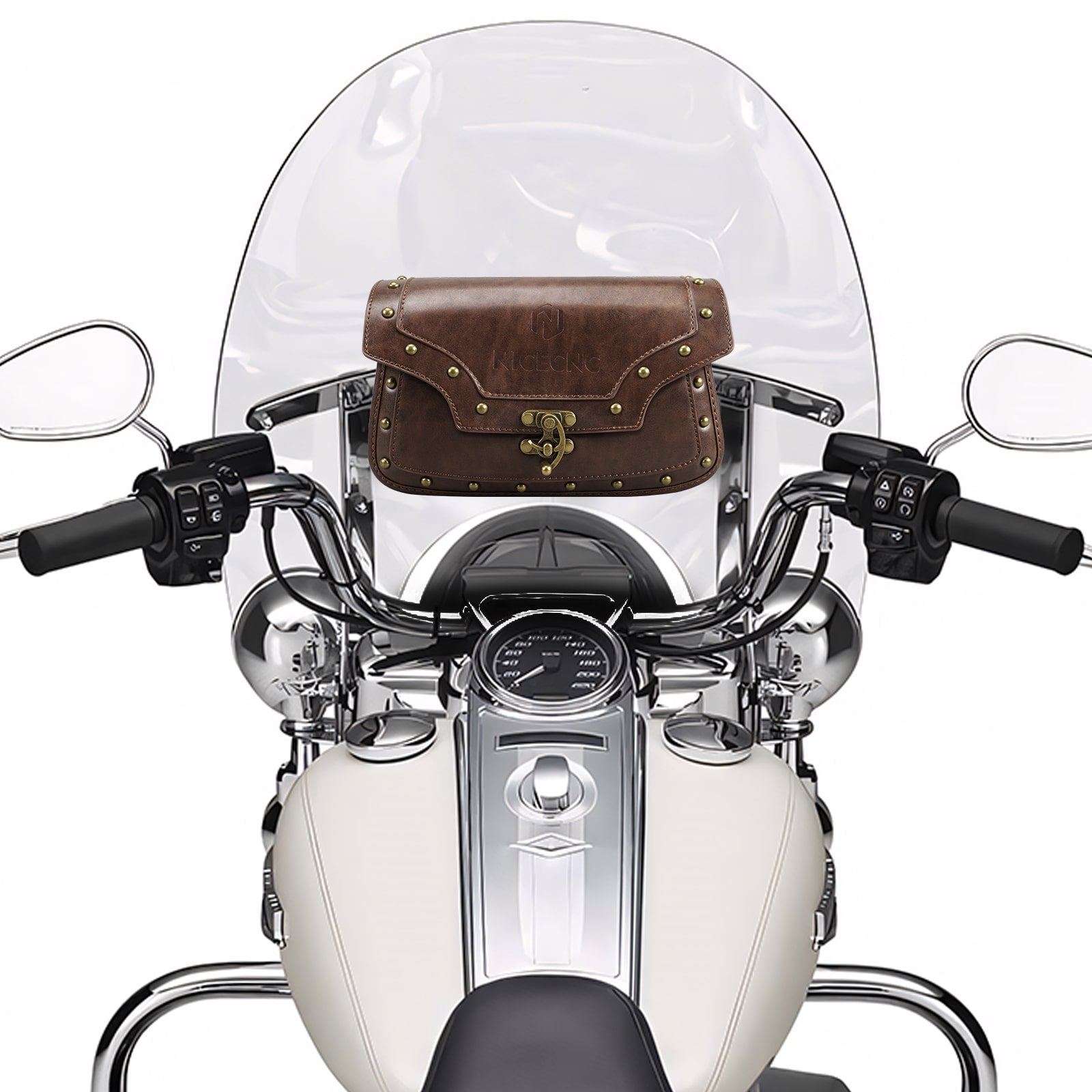 Harley road king windshield bag online