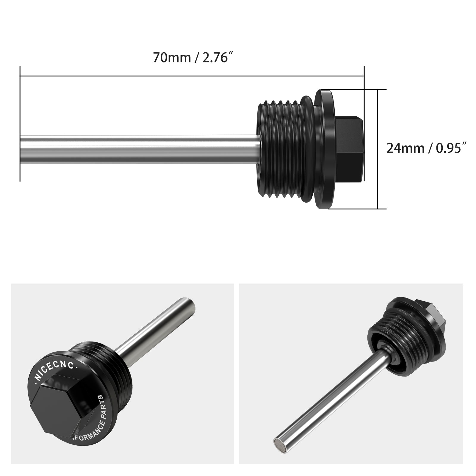 Magnetic Oil Drain Plug Bolt For KTM 690 Enduro SMC R Gas Gas 700 SM ES