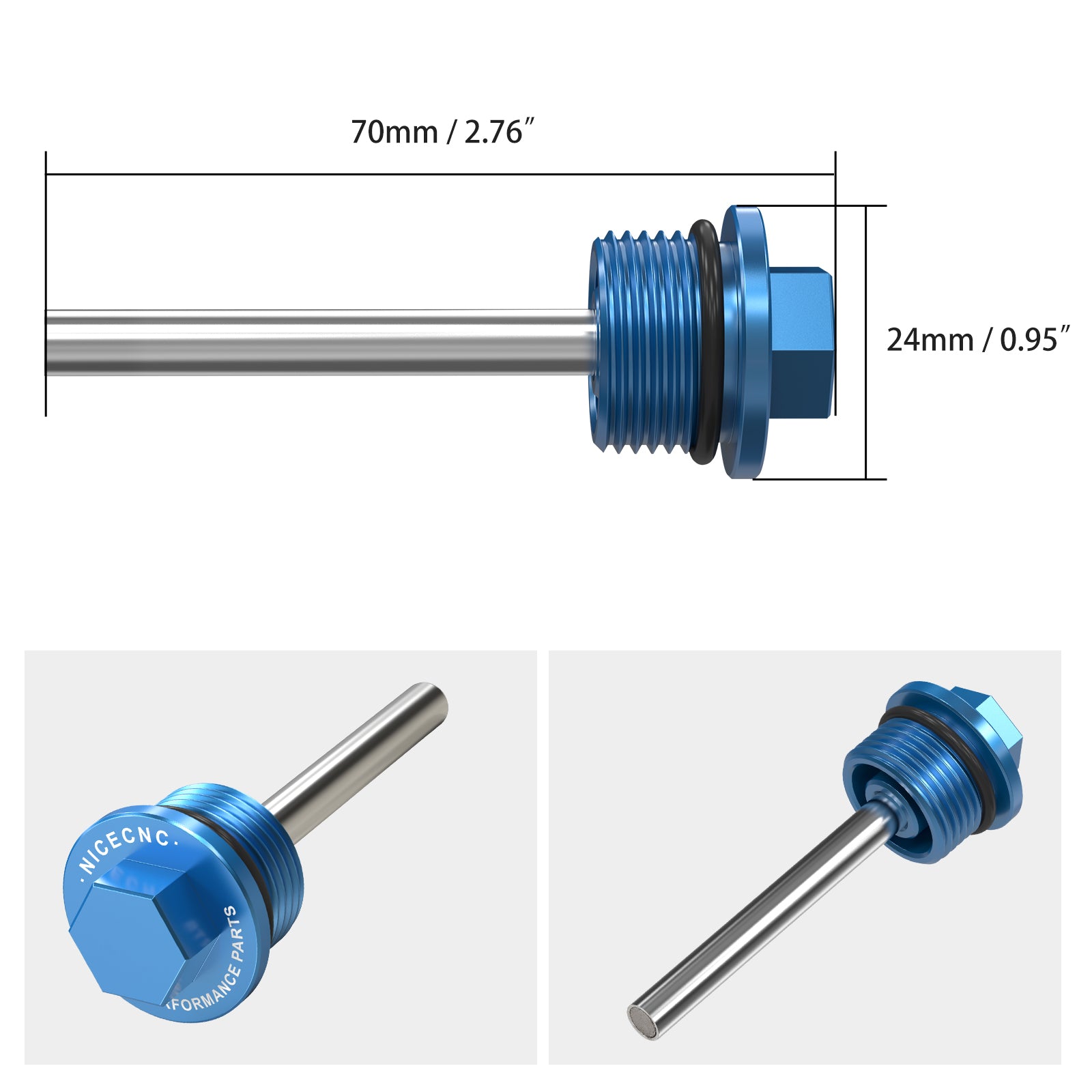 Magnetic Oil Drain Plug Bolt For KTM 690 Enduro SMC R Gas Gas 700 SM ES