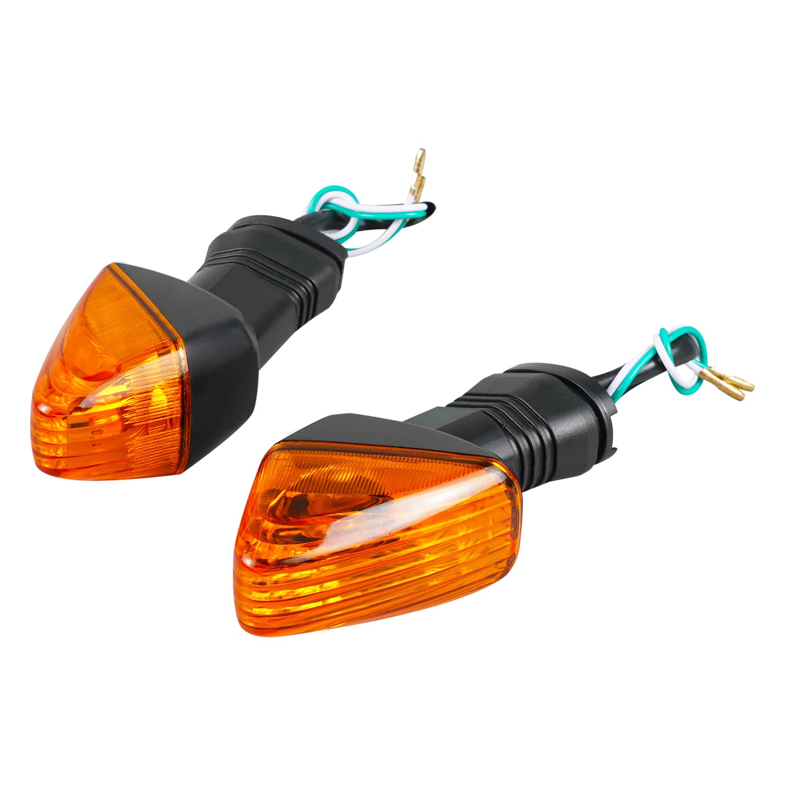 Front Rear LED Turn Signal Indicator Light Lamp For Kawasaki KLR650 NINJA ZX-6R