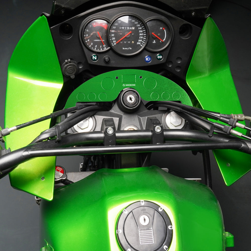 Front Lower Dash Panel Cover with GPS USB Hole For Kawasaki KLR650 08-18