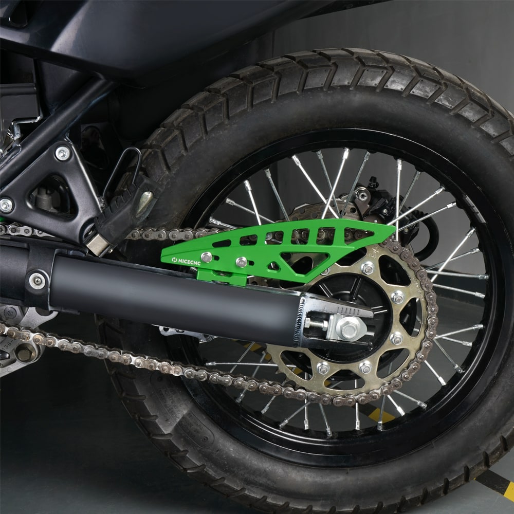 Rear Chain Guard Fairing Cover Protector For Kawasaki KLR650 2008-2018