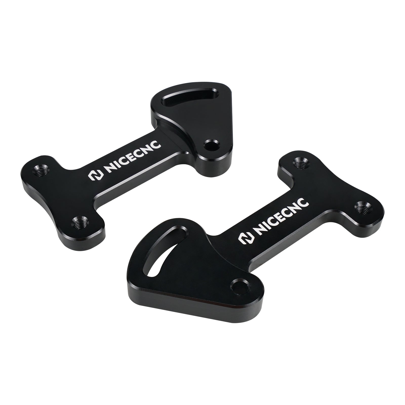 Adjustable 3.25" Windshield Windscreen Bracket Risers For Kawasaki KLR650 22-24