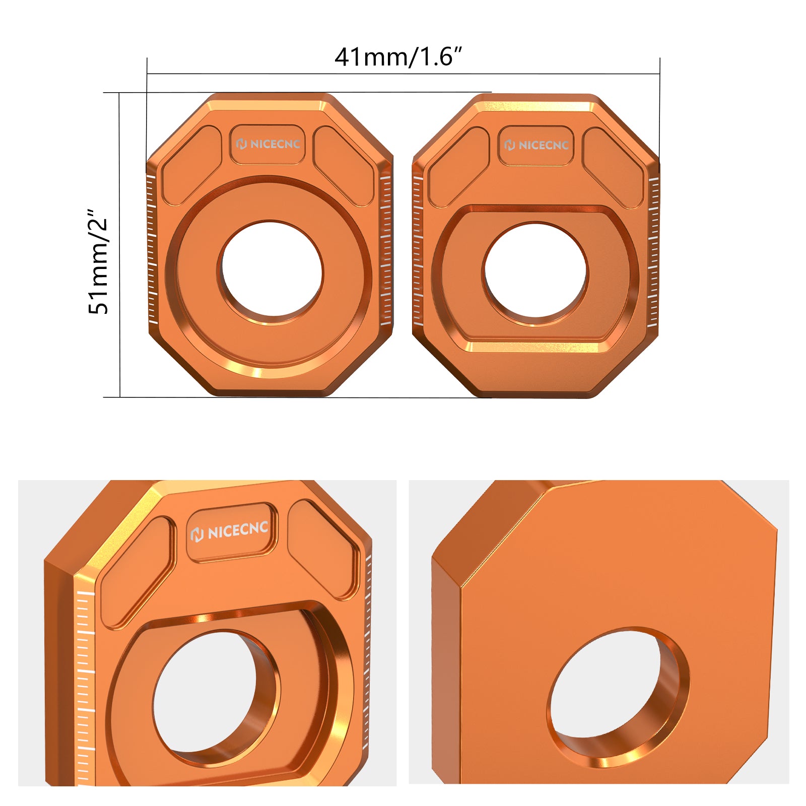 Chain Tension Adjuster Kit For KTM 125 250 390 Duke 2024