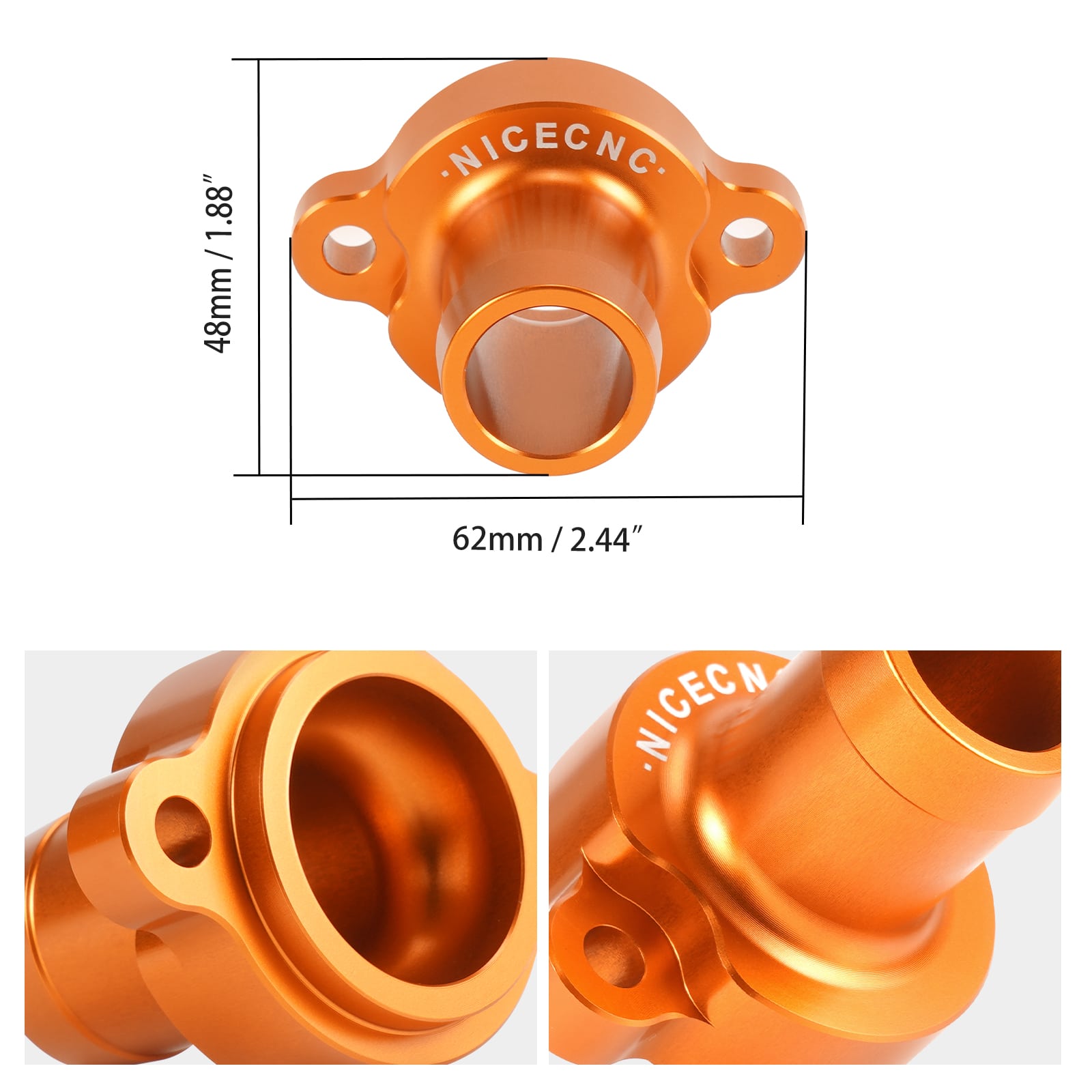 Thermostat Housing Cover For KTM 690 Duke Enduro SMC R Husqvarna 701 Gas Gas 700