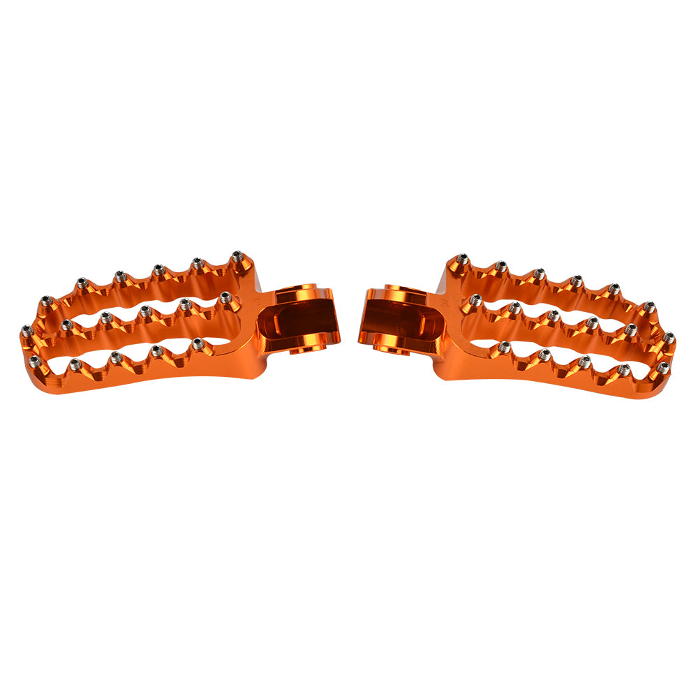 Forged Wide Foot Pegs For KTM 690 Enduro SMC R 790 890 950 990 1090 ADV 1290 SAR