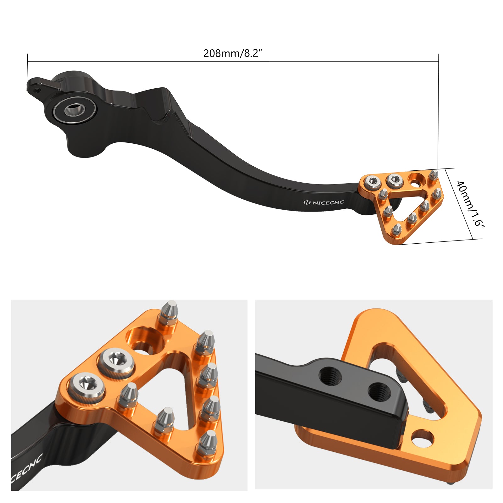 Adjustable Rear Foot Brake Pedal Lever For KTM 690 Enduro SMC R 2011-2018