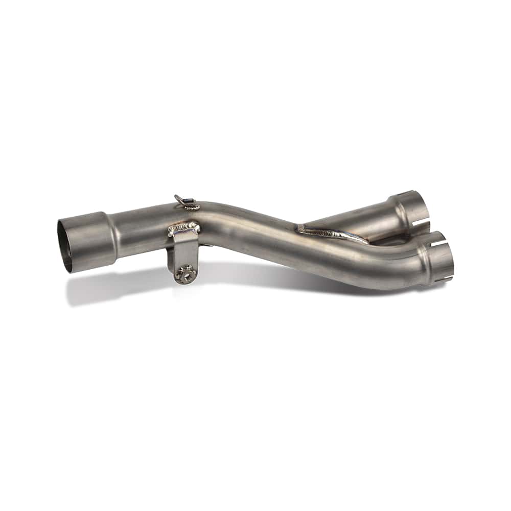 2-into-1 Exhaust Titanium Alloy Exhaust Pipe with 2 Gaskets for KTM 950/990  Adventure