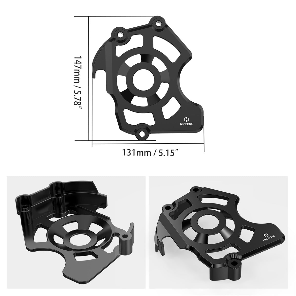 Front Sprocket Cover Chain Guard Case Saver For KTM 950 990 ADV Supermoto SMR