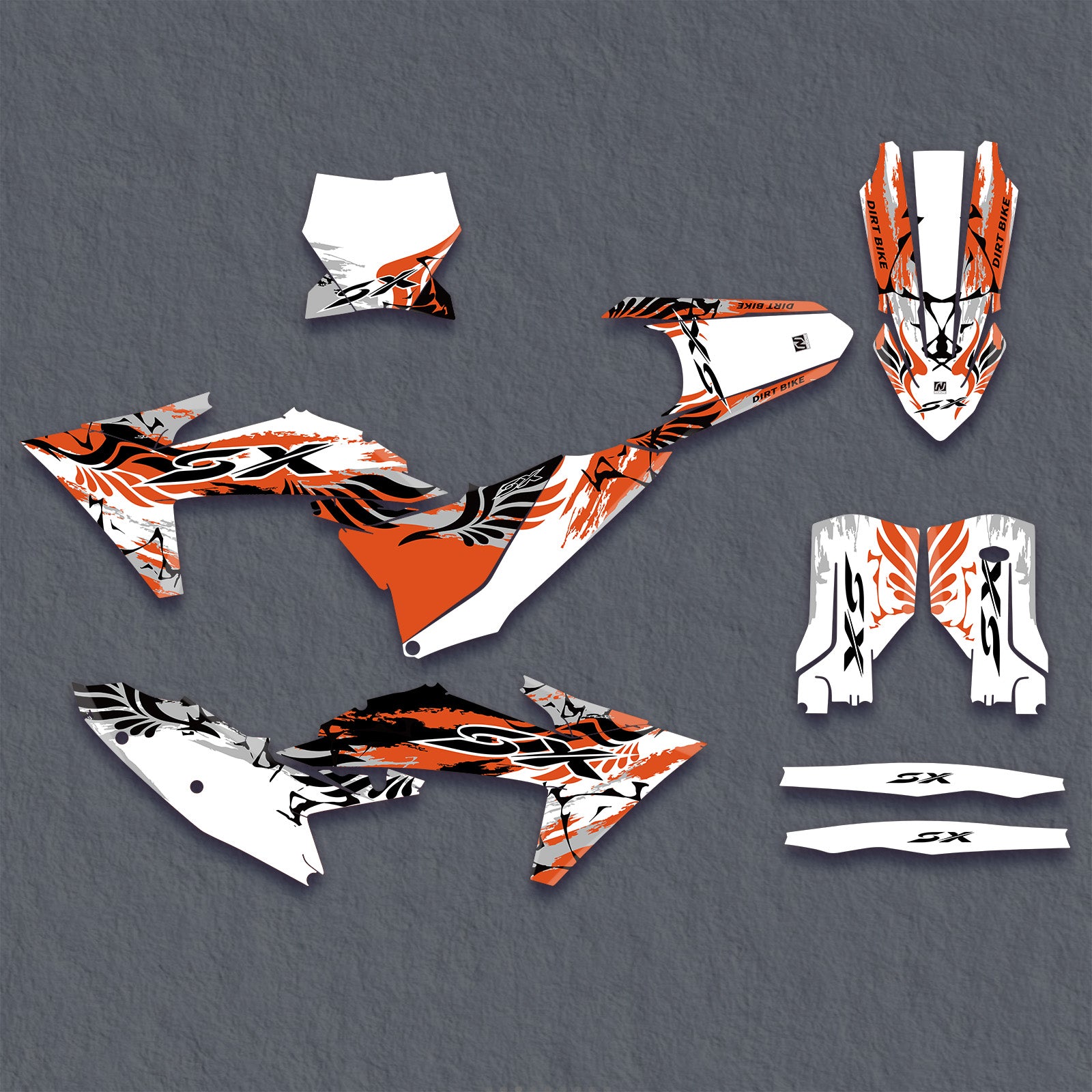 Full Graphics Decals Stickers Kit For KTM SX 2023-2025