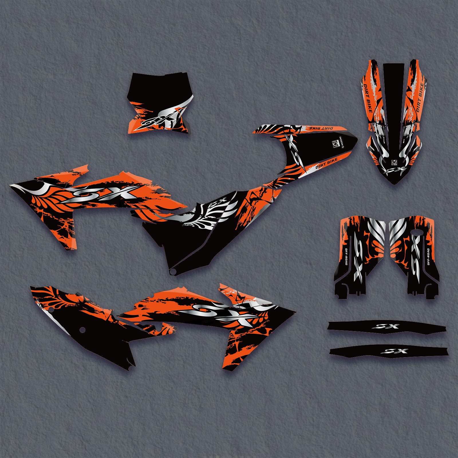 Full Graphics Decals Stickers Set For KTM SX 2023-2025