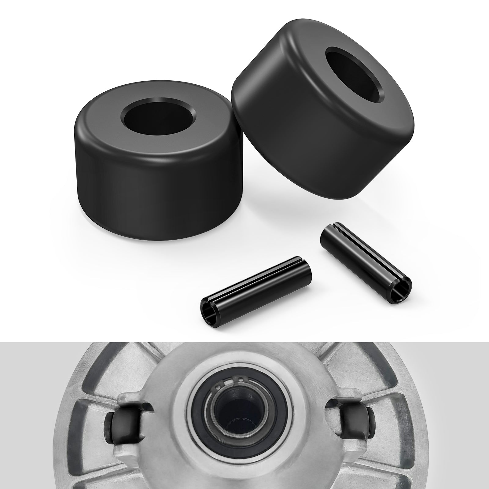 UTV Secondary Clutch Rollers Pins Kit For Polaris RZR XP 1000 Ranger Sportsman 570