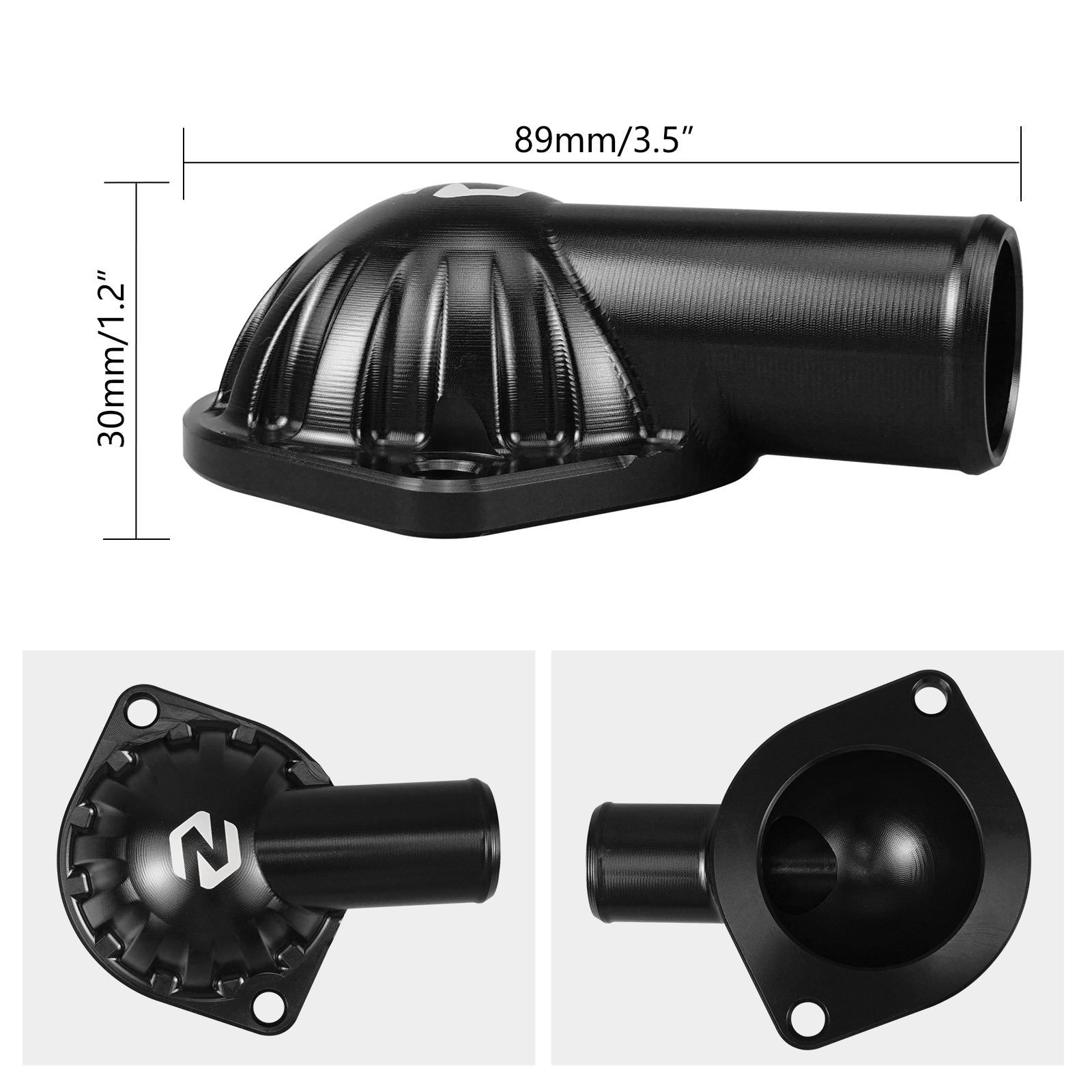 UTV 65° Thermostat Housing Upgrade Kit For Polaris RZR XP 1000 / RZR XP 4 Turbo / General 1000