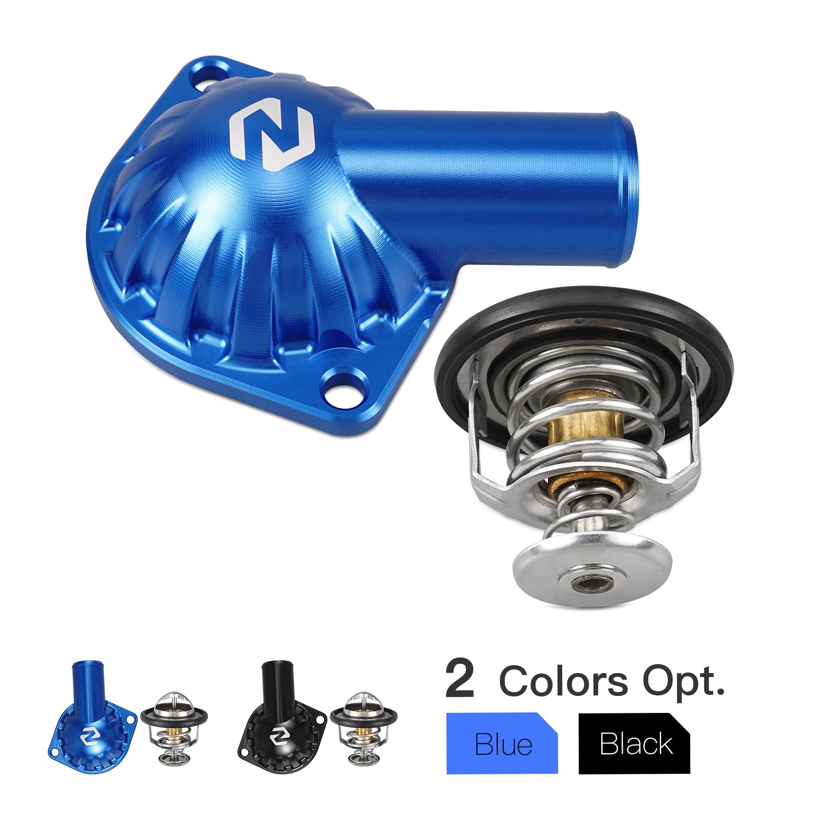 UTV 65° Thermostat Housing Upgrade Kit For Polaris RZR XP 1000 / RZR XP 4 Turbo / General 1000