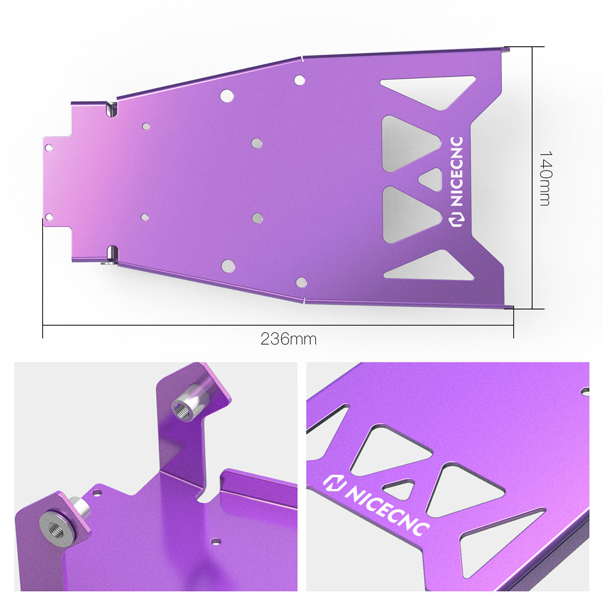 Battery Front Fender Plate For Surron Light Bee X/ S/ L1E Segway X160 X260