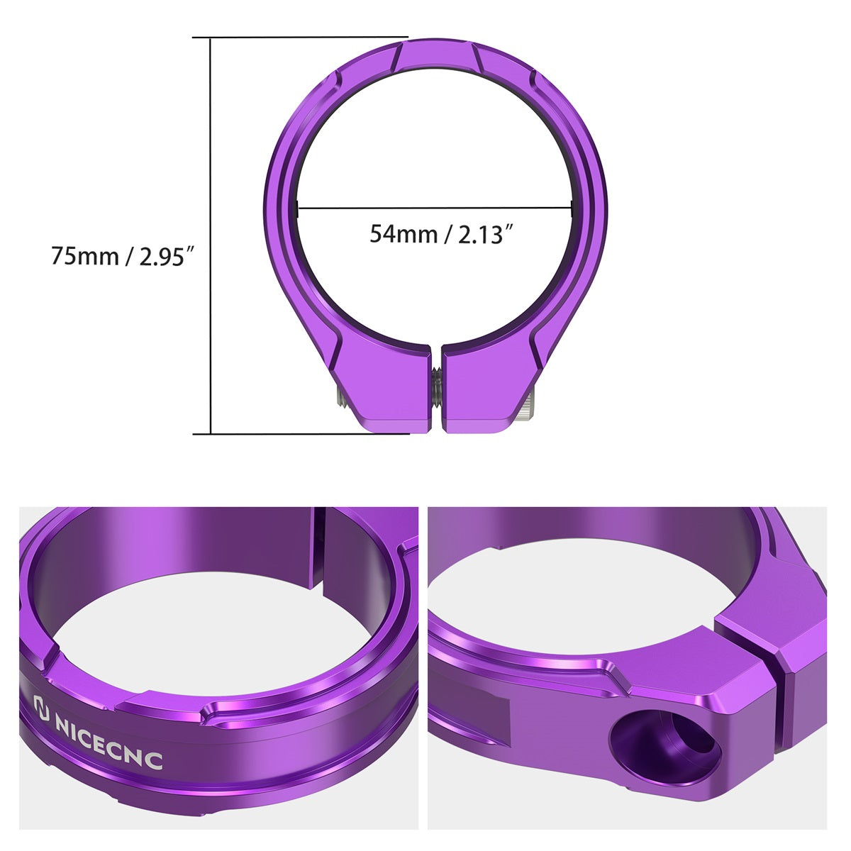 Reinforced Head Tube Frame Brace Clamp For Surron Light Bee X/ S/ L1E Segway X160 X260