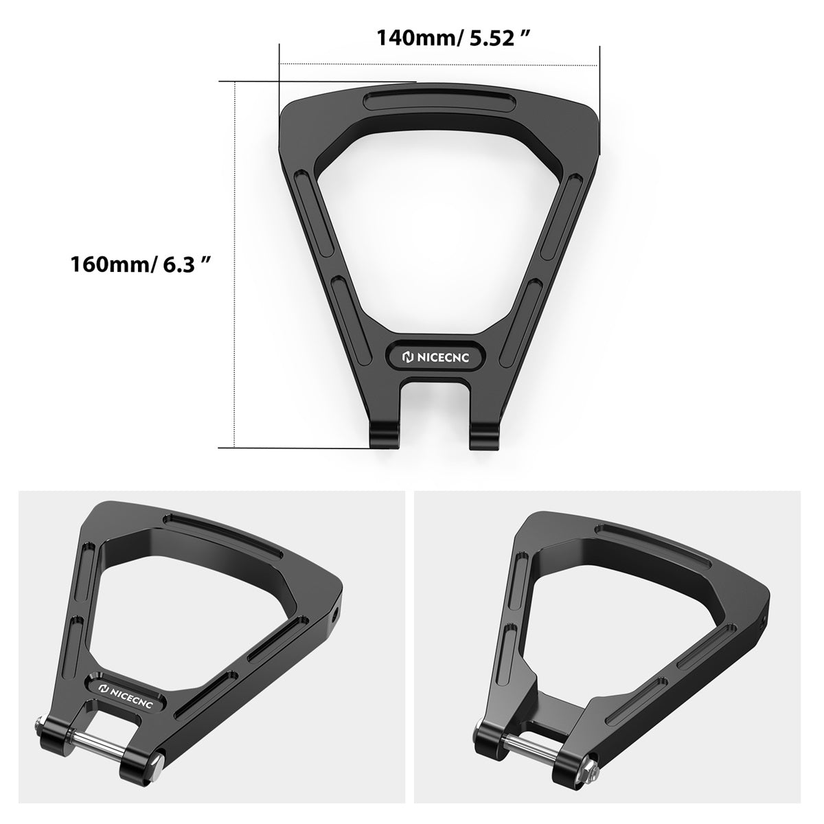 Reinforced Triangle Rear Link Bracket For Surron Light Bee X/ S/ L1E Segway X160 X260