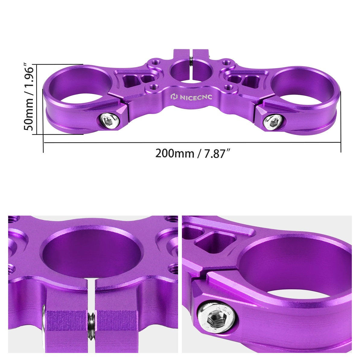 Upper Triple Clamp Top Link Plate Bracket For Surron Light Bee X/ S