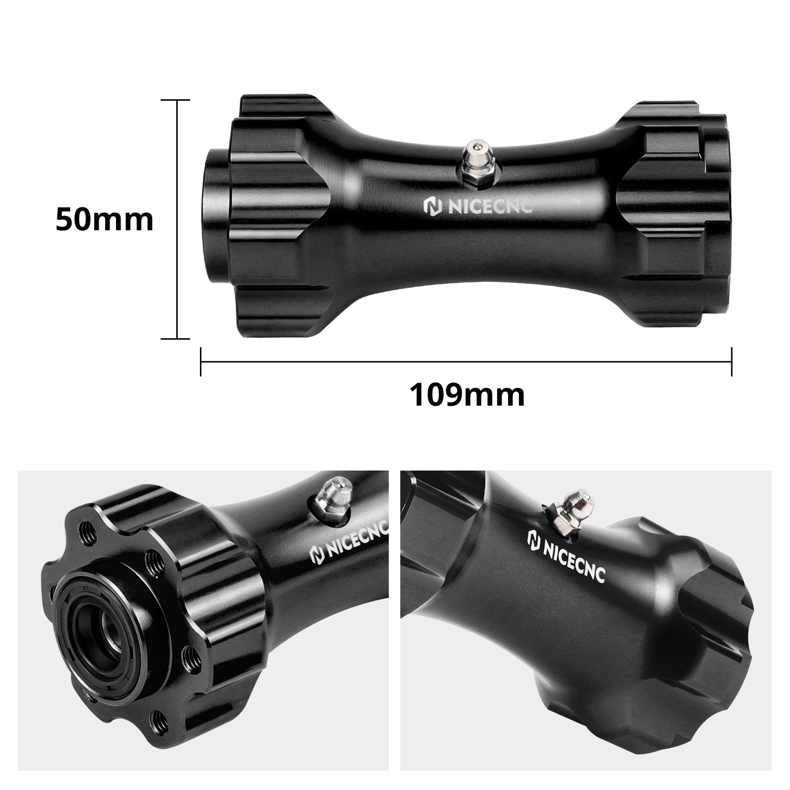 Middle Drive Axis & Secondary Pulley For Surron Light Bee Segway X160 X260