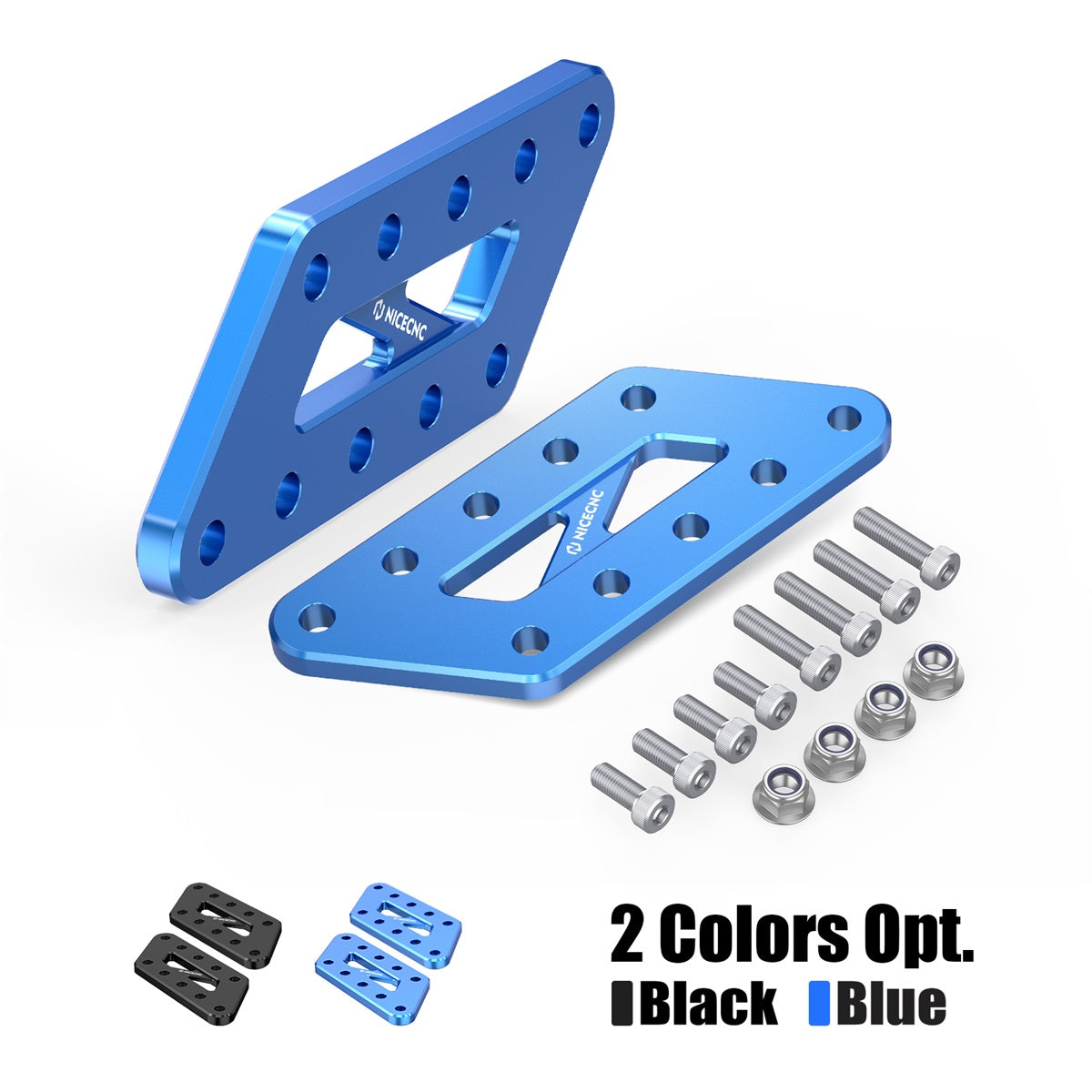 Passenger Foot Peg Relocation Brackets For Suzuki DR650S DR650SE