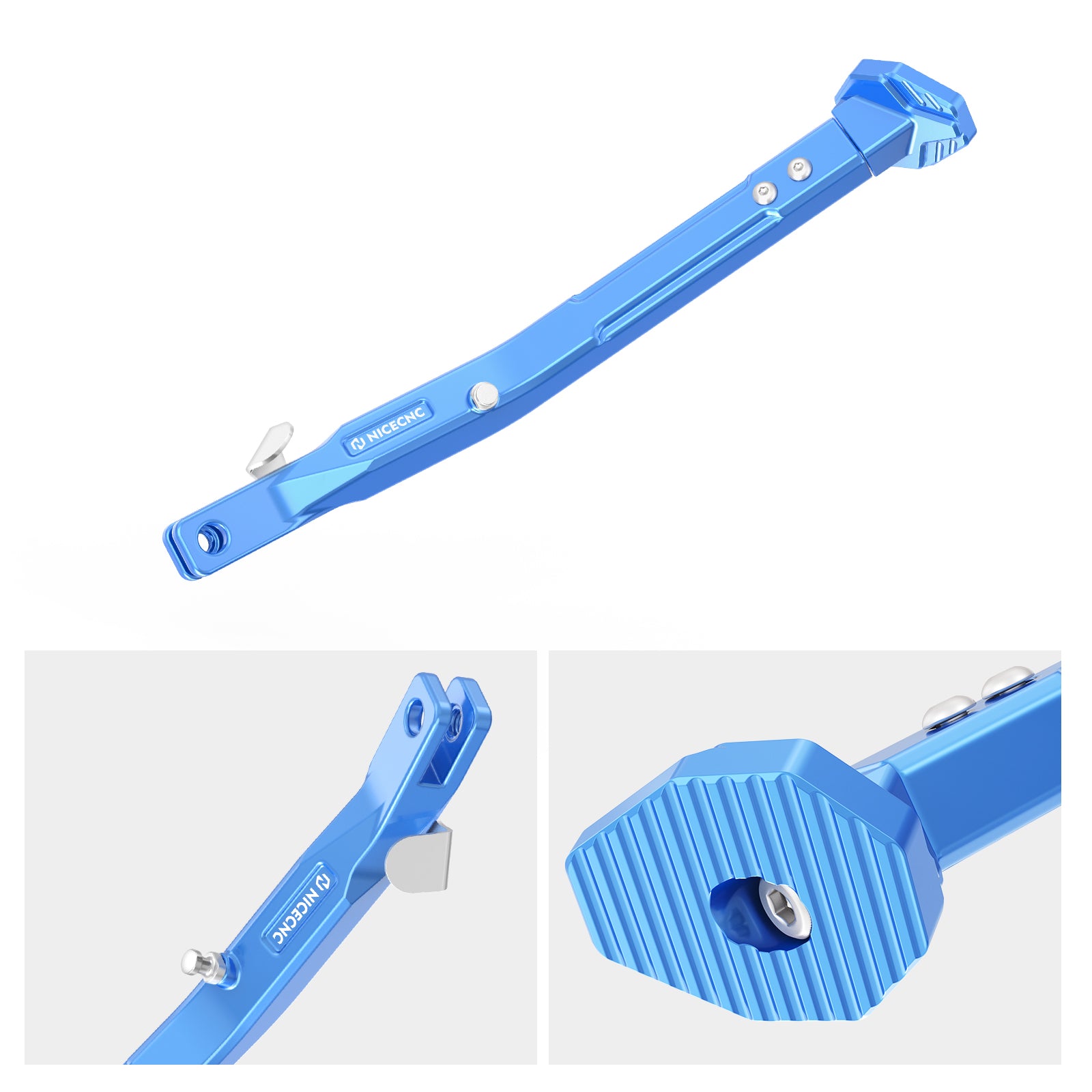 Adjustable Kickstand with Enlarged Foot Pad For Suzuki DRZ400/E/S/SM 2000-2024