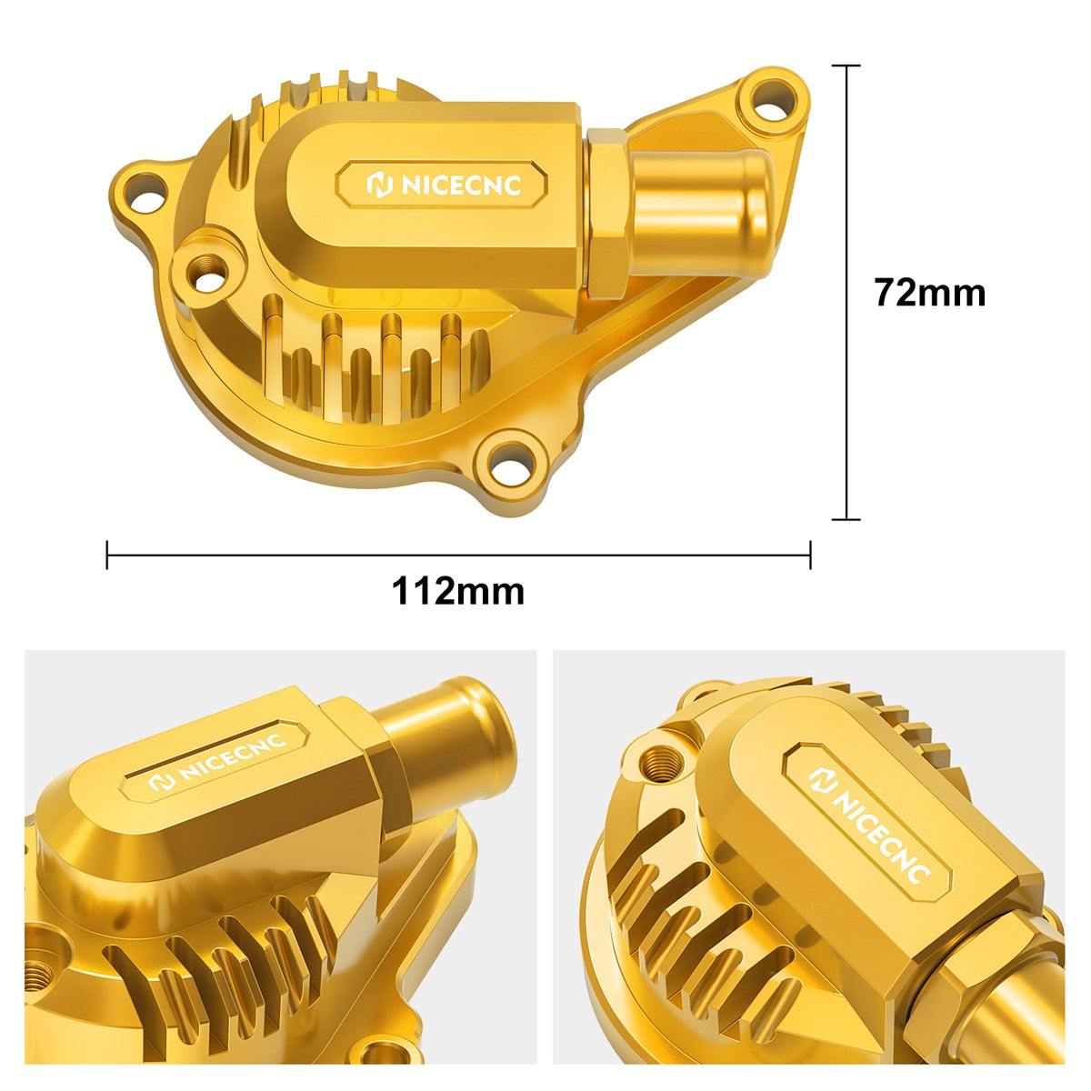 Water Pump Cover For Suzuki DRZ 400S 2000-2024 DRZ 400SM 2005-2024