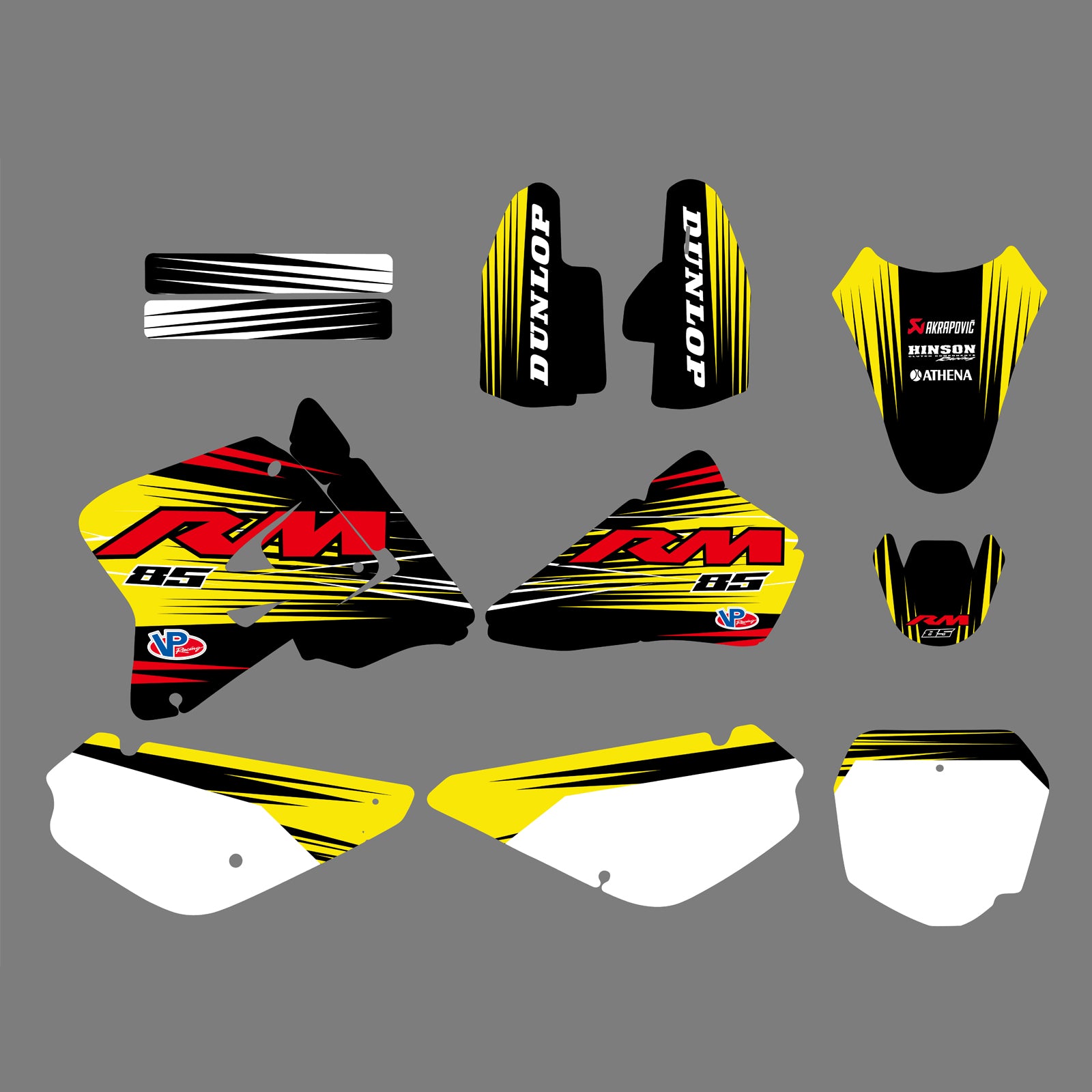 Team Graphics Decals Stickers For Suzuki RM80/RM85 2005-2018