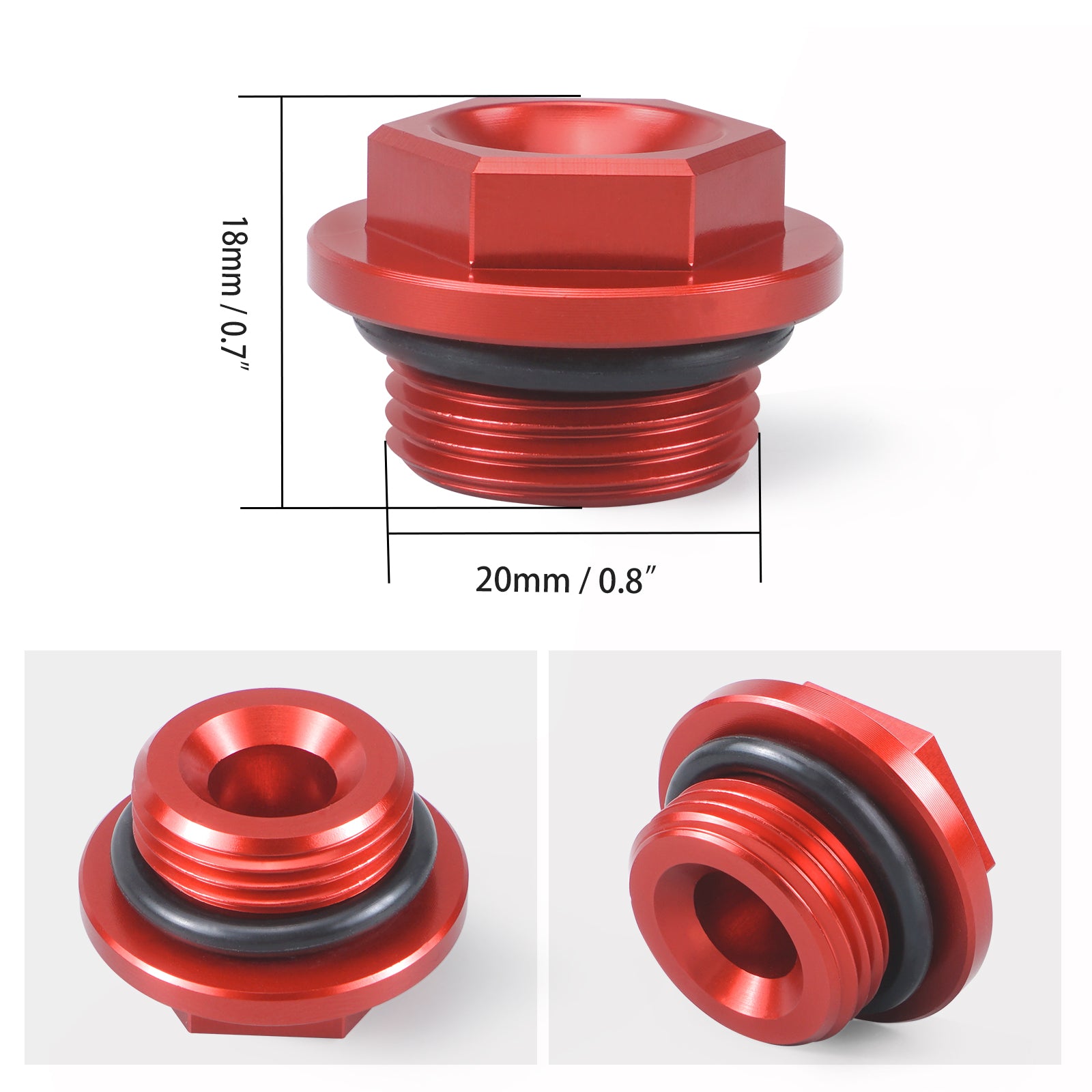 Oil Filler Cap Plug For Suzuki GSX-R750 RM80 / 85 Yamaha XT250X Aprilia