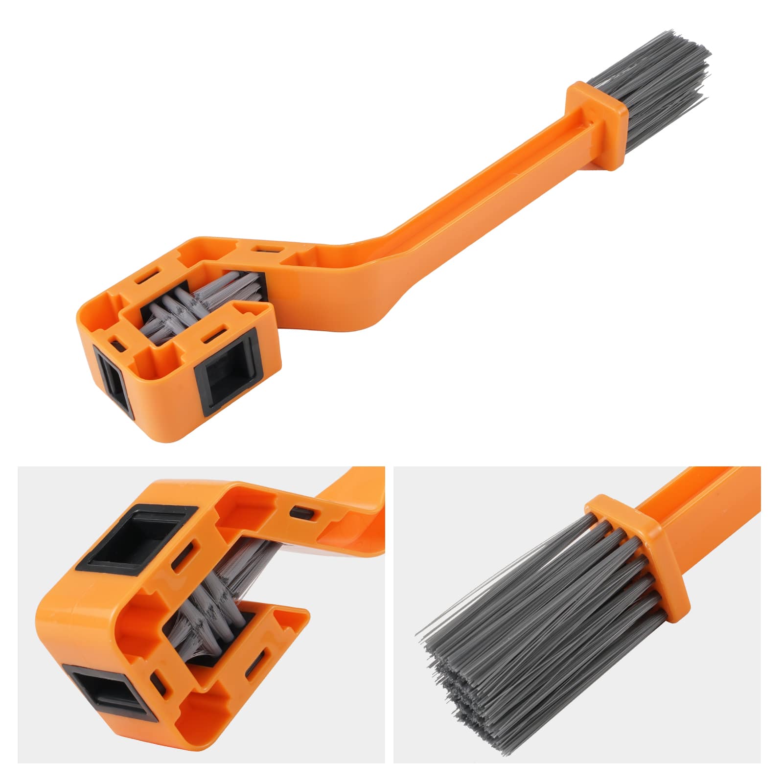 Universal Gear Chain Cleaning Brush Wash Scrubber Tool For KTM Husqvarna GasGas Honda Yamaha