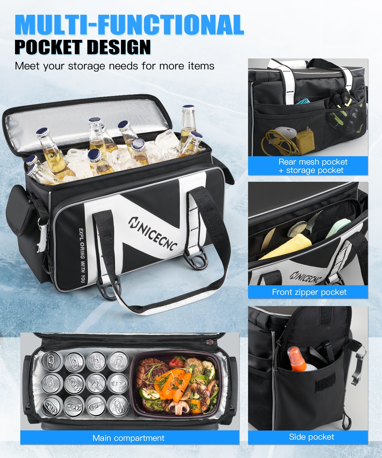 Motorcycle cooler bag online