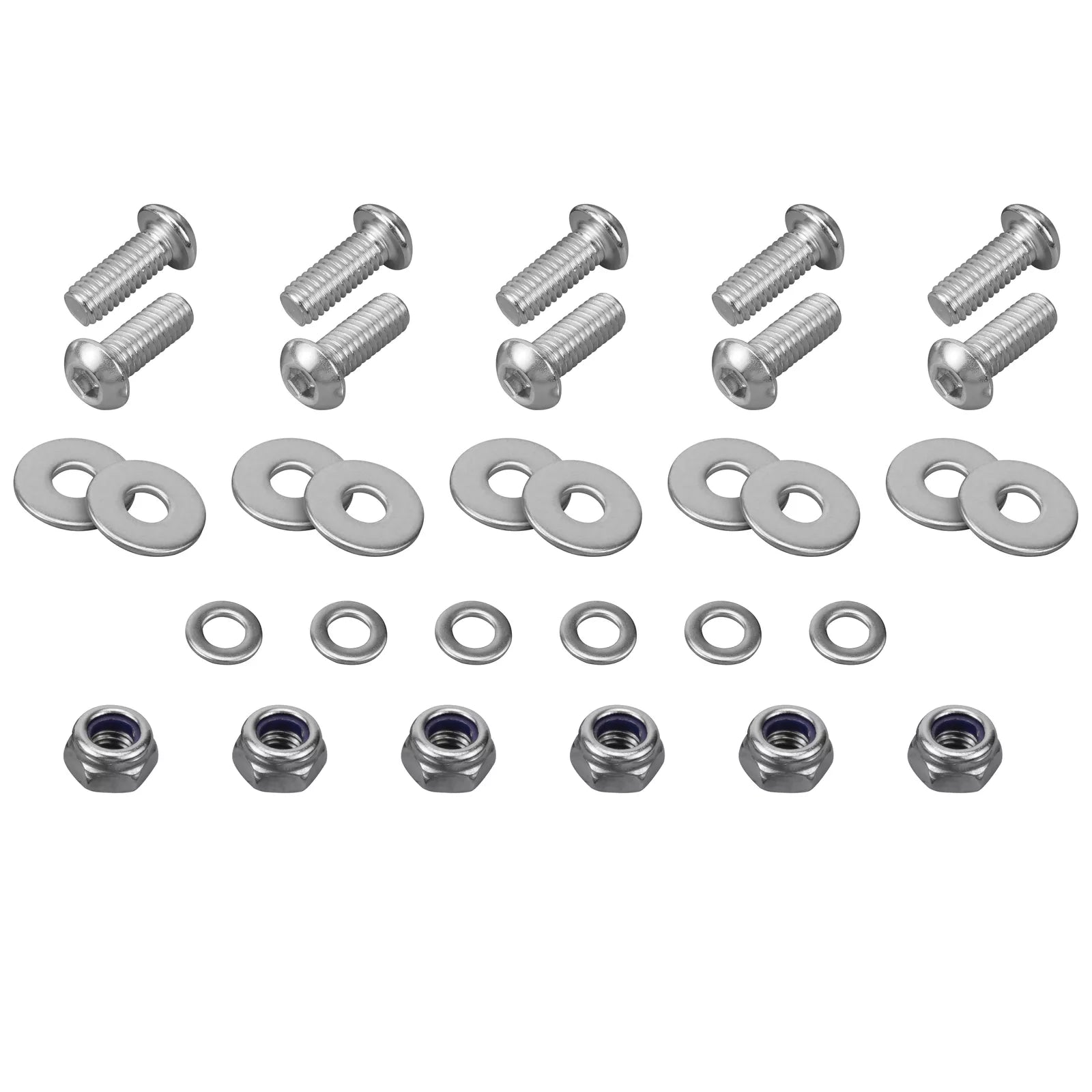 ATV 616piece Body Mount Bolts Screws Nuts Hardware Kit For Yamaha Banshee 350