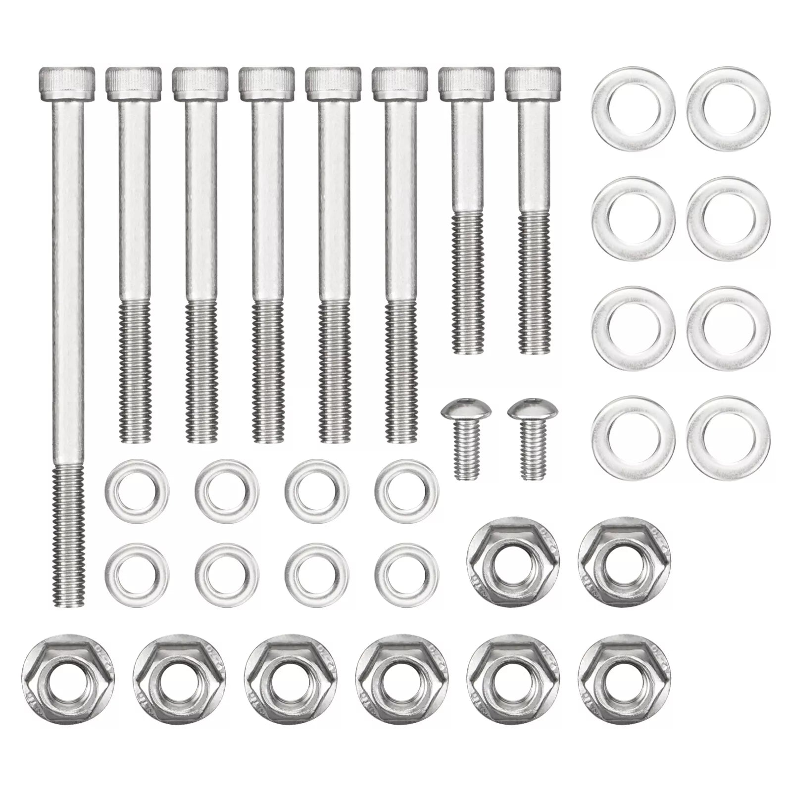 ATV 616piece Body Mount Bolts Screws Nuts Hardware Kit For Yamaha Banshee 350