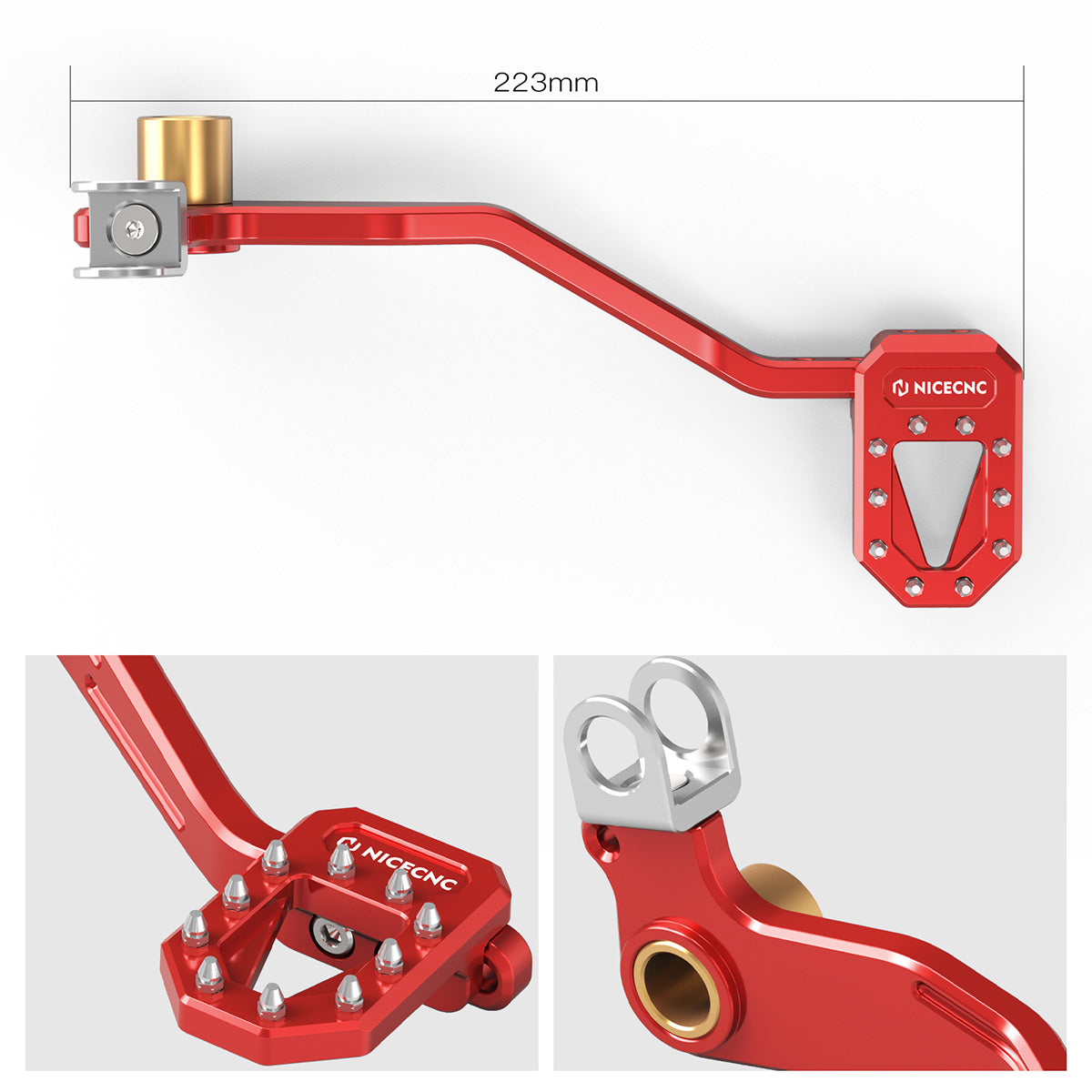 ATV Adjustable Rear Brake Pedal Lever For Yamaha Blaster 200