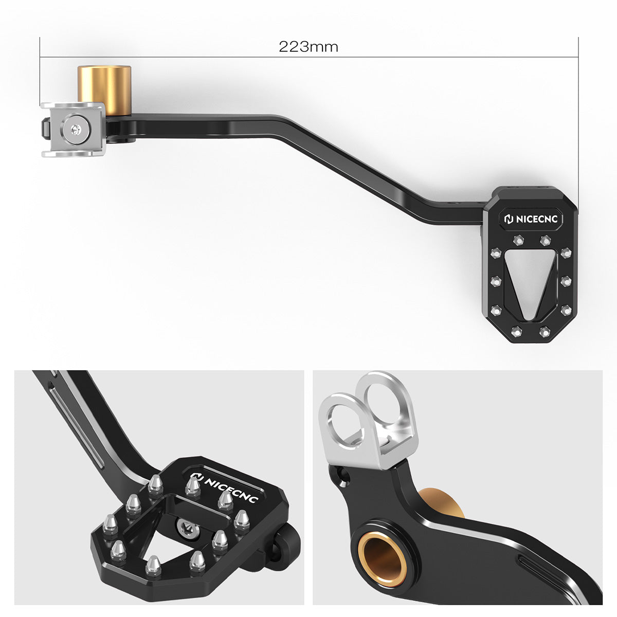 ATV Adjustable Rear Brake Pedal Lever For Yamaha Blaster 200