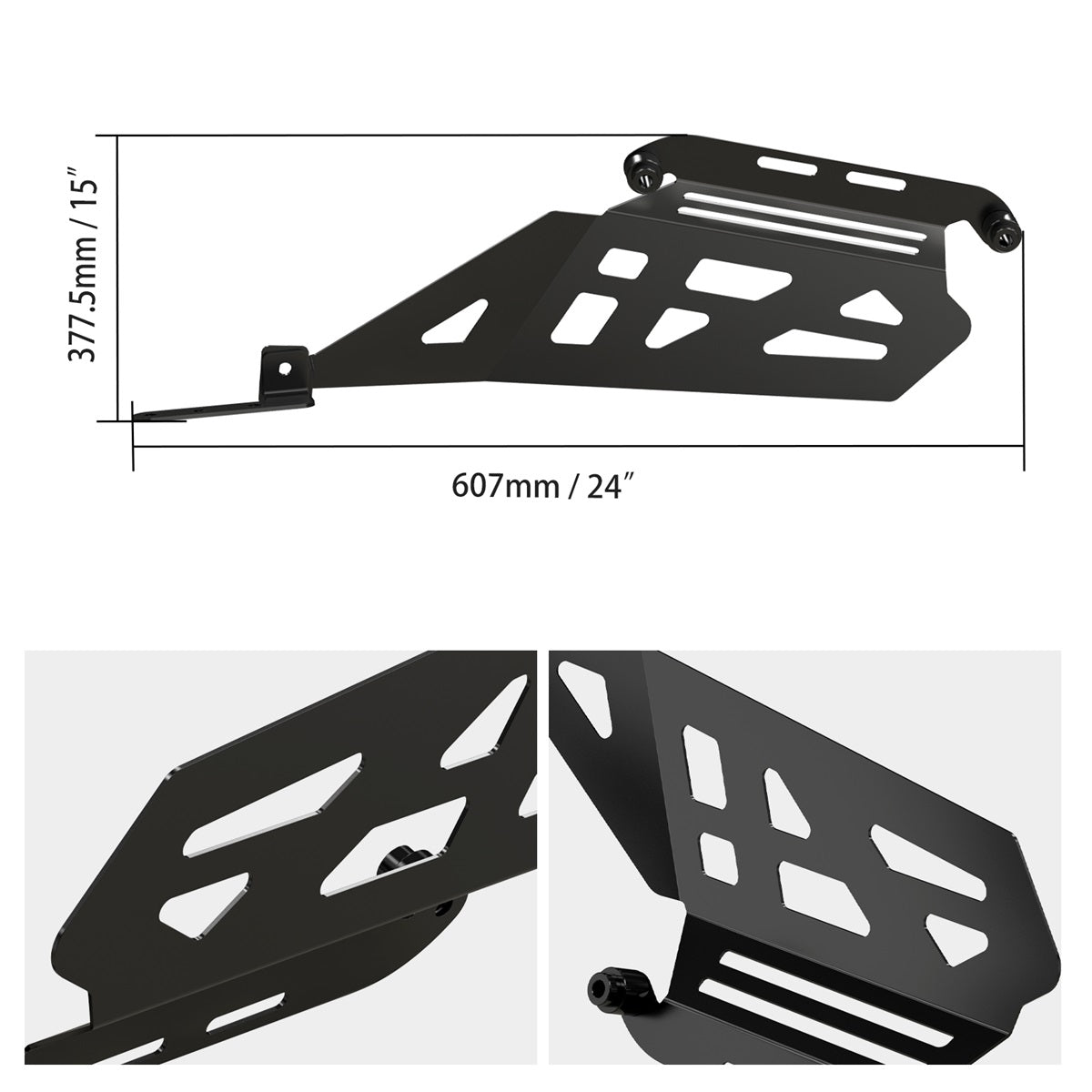 Side Luggage Carrier Saddlebag Support Frame For Yamaha Tenere 700 2019-2024