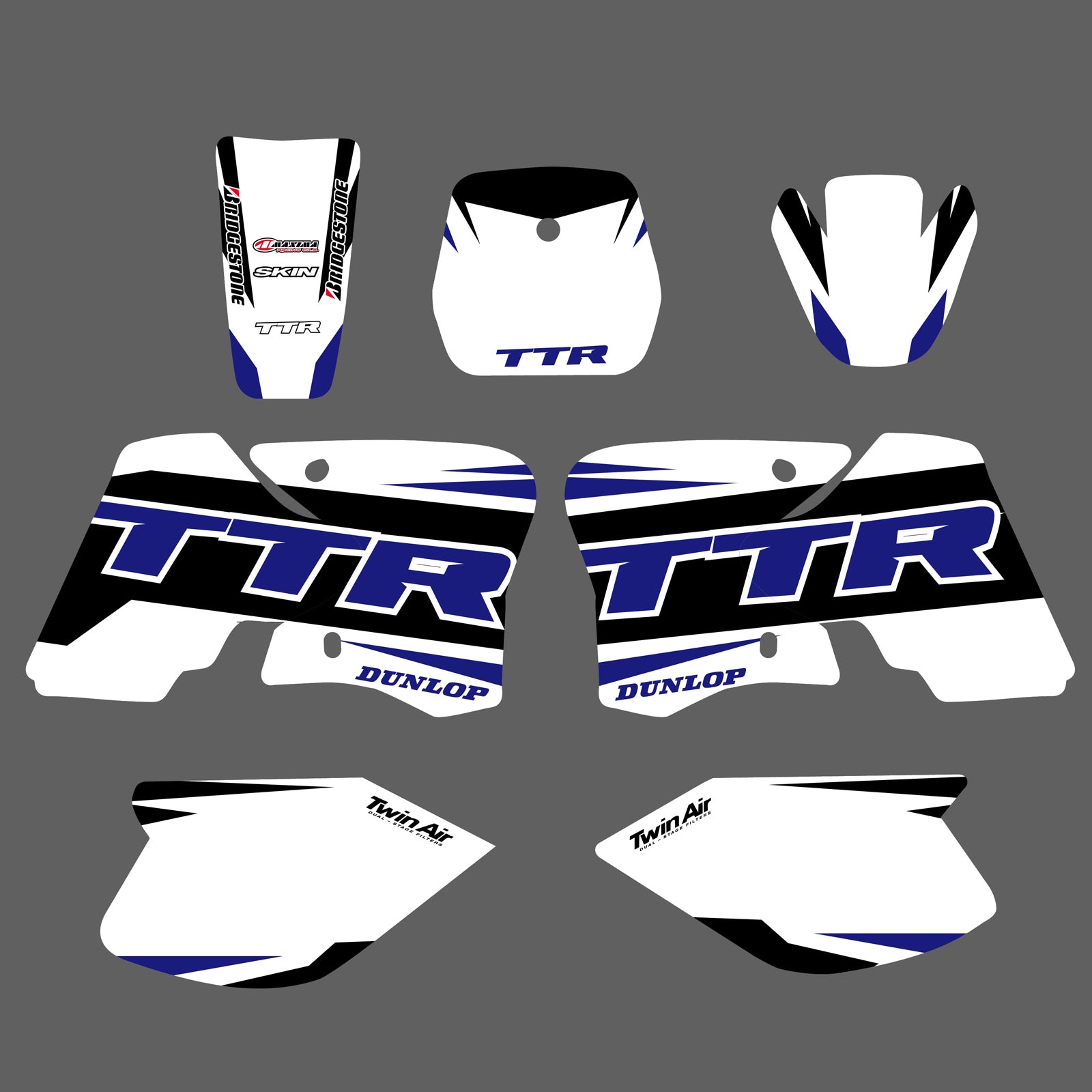 Team Graphics Decals Stickers Deco For Yamaha TTR 90 TTR90 2000-2007