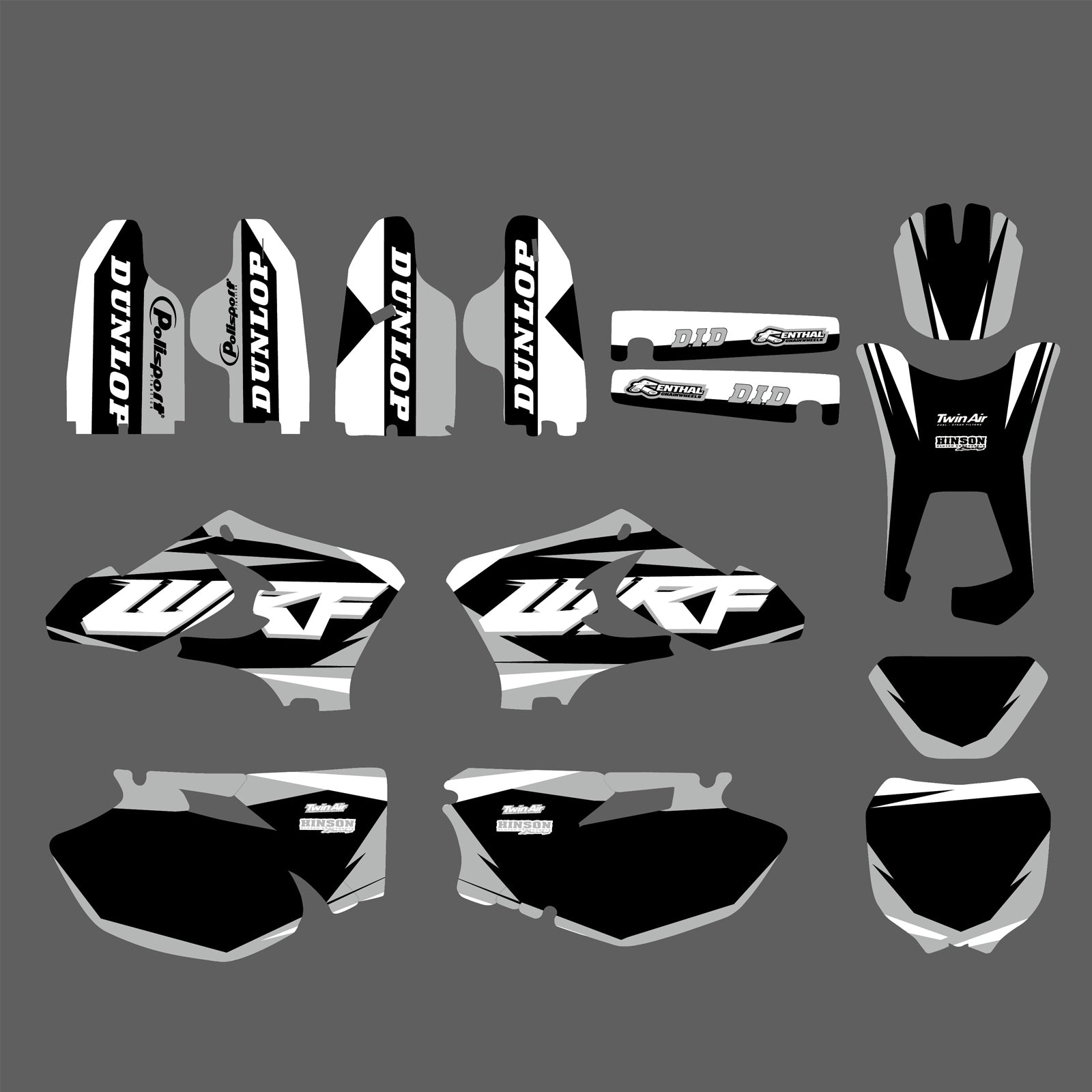 Motorcycle New Decal Stickers for Yamaha WR250F-WR450F 05-06