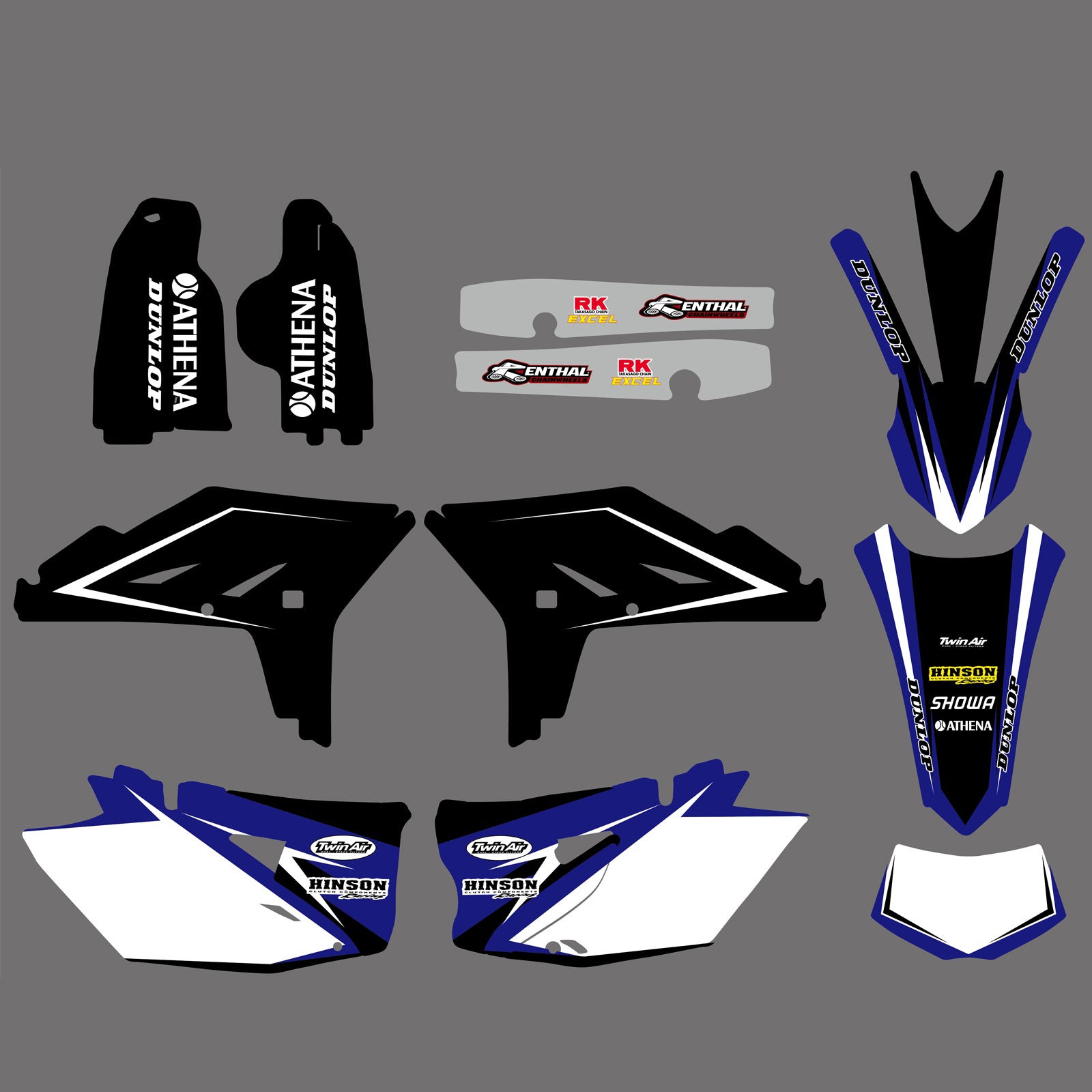 Motorcycle Team Graphics Decals Stickers For YAMAHA	WR450F 2012-2015