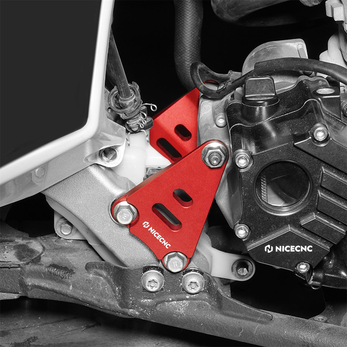 ATV Upgraded Engine Stays Mounting Brackets Set For Yamaha YFZ450R 2009-2025