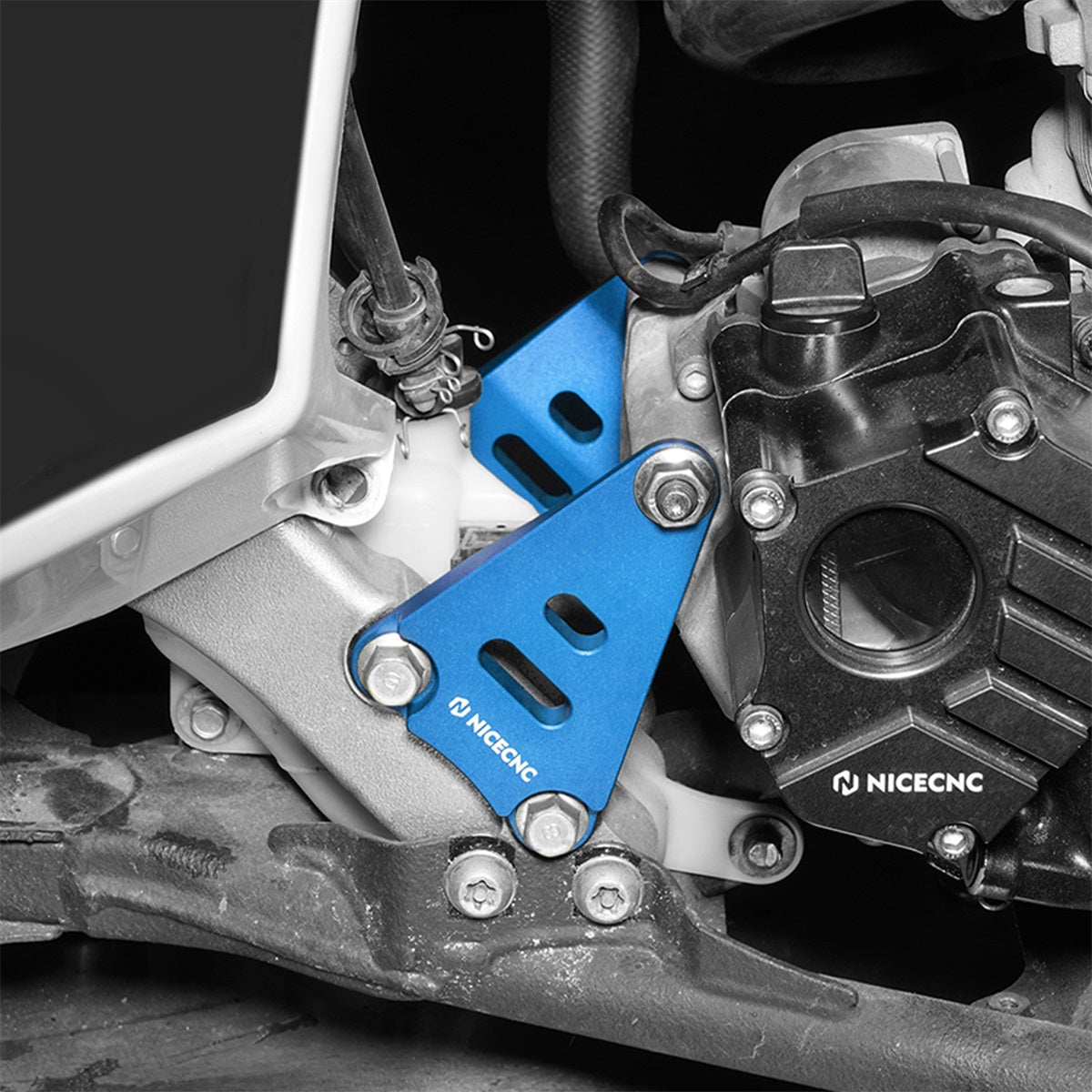 ATV Upgraded Engine Stays Mounting Brackets Set For Yamaha YFZ450R 2009-2025