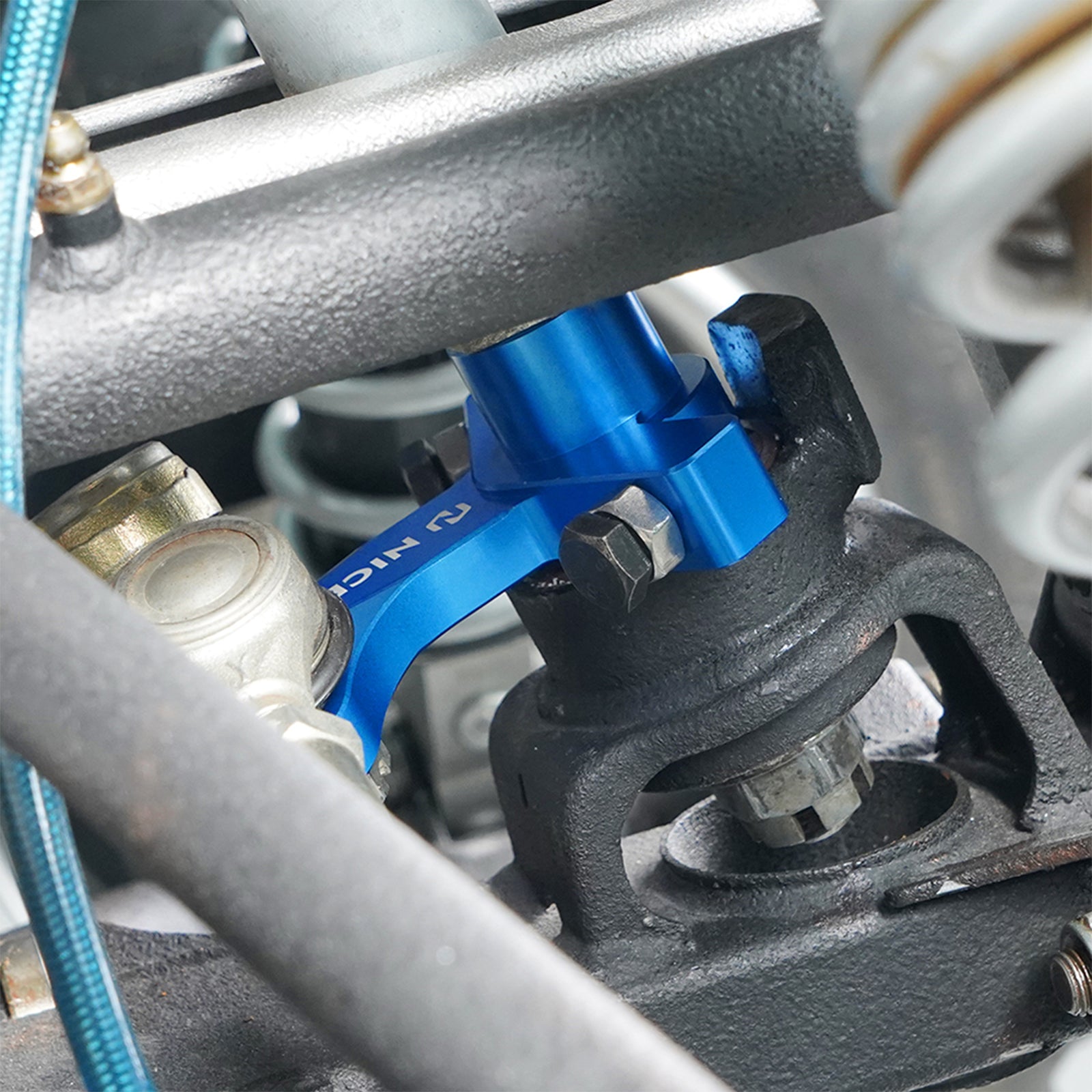 ATV Column Steering Stem Pitman Arm W/ Mounting For Yamaha YFZ450R 2009-2013 YFZ450X 2010-2011