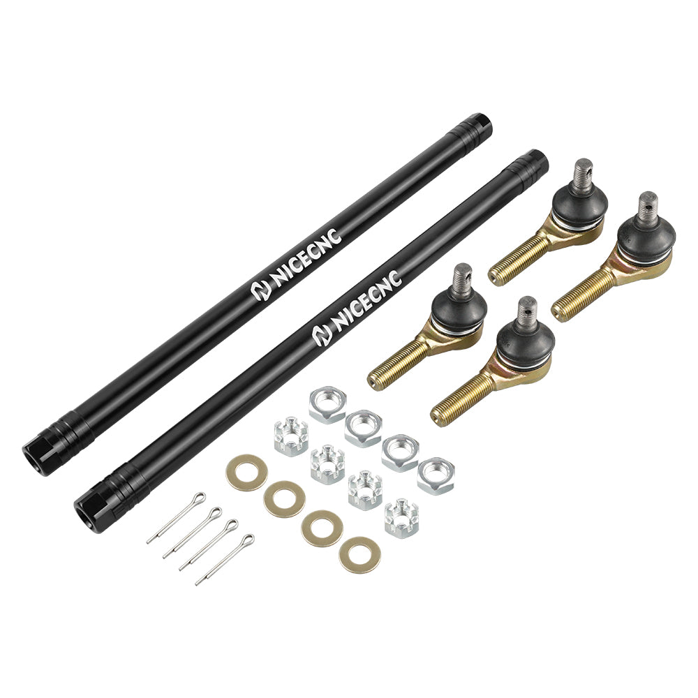 ATV Steering Tie Rods w/ Tierod Ends Ball Joints Kit For Yamaha YFZ450R