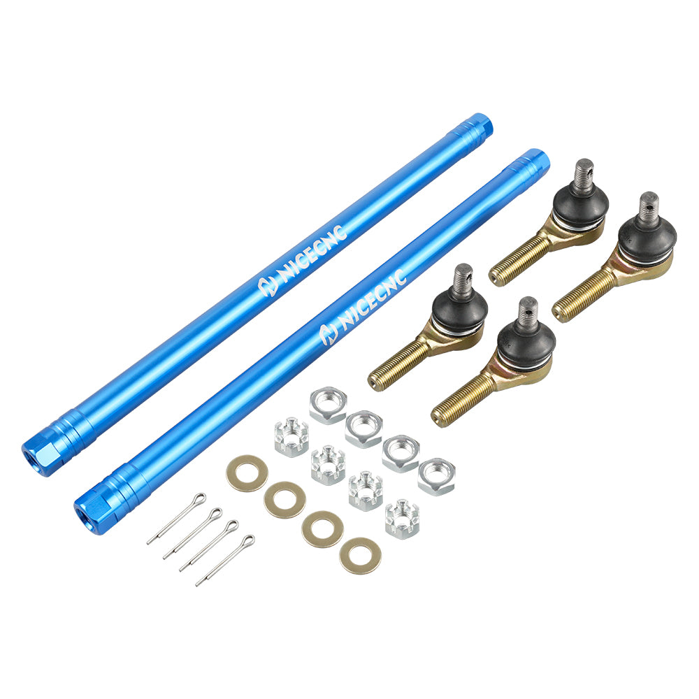 ATV Steering Tie Rods w/ Tierod Ends Ball Joints Kit For Yamaha YFZ450R